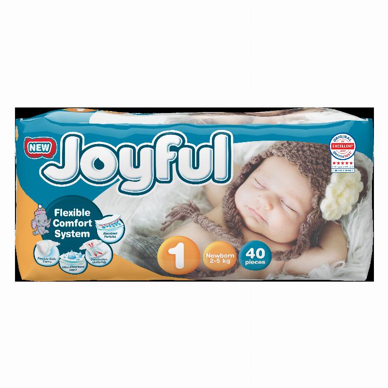 Підгузки для дітей JOYFUL BABY DIAPER NBORN